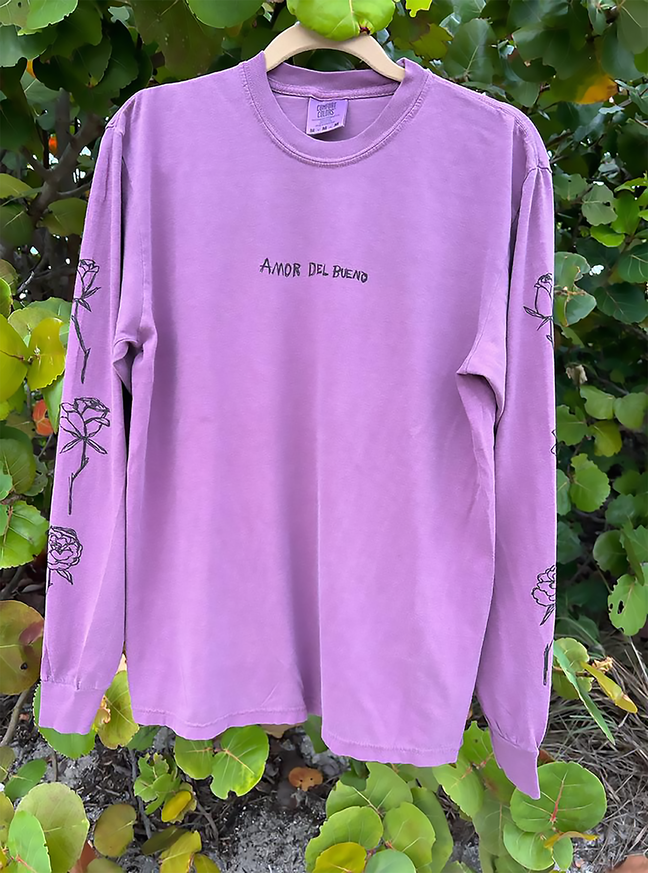 Amor del Bueno Vintage Purple Long Sleeve