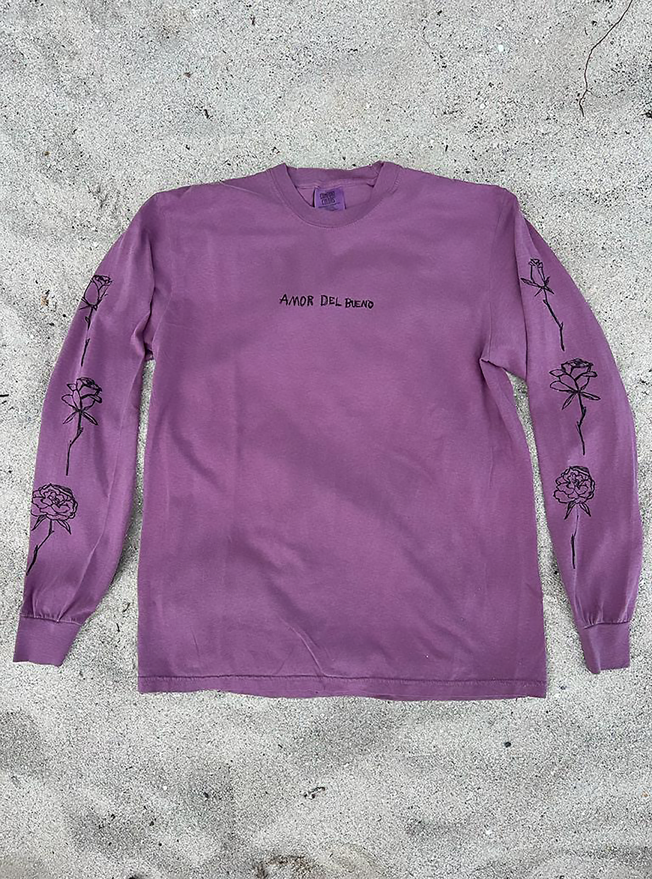 Amor del Bueno Vintage Purple Long Sleeve