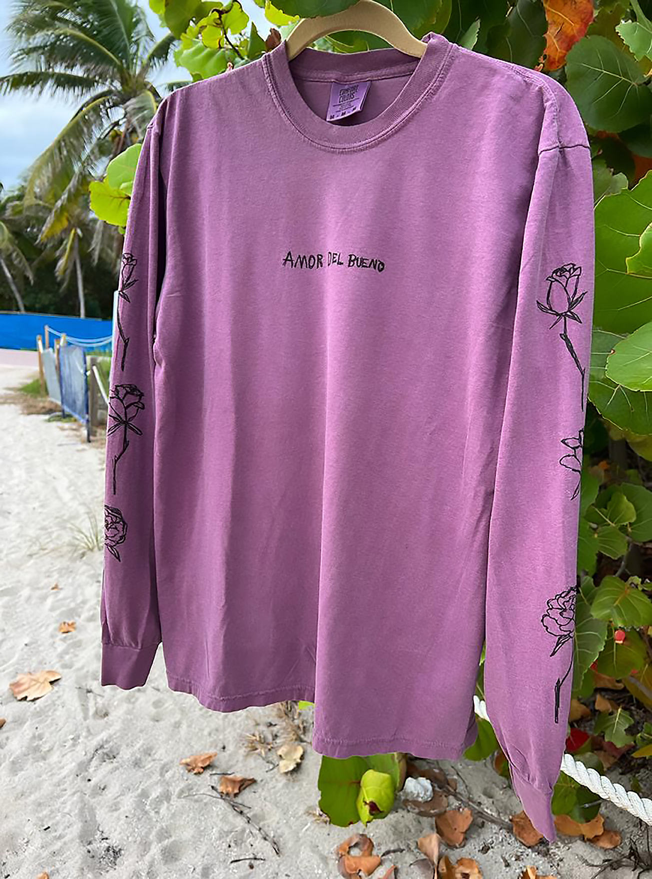 Amor del Bueno Vintage Purple Long Sleeve